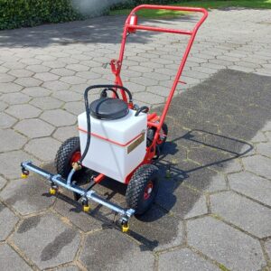 Accu drukspuit op wielen