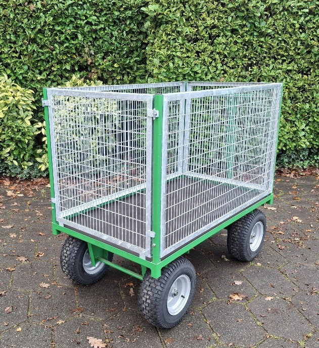 Transportkar JT150GW met gazen wanden - Afbeelding 4