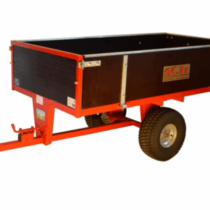 Kieptrailer zitmaaier