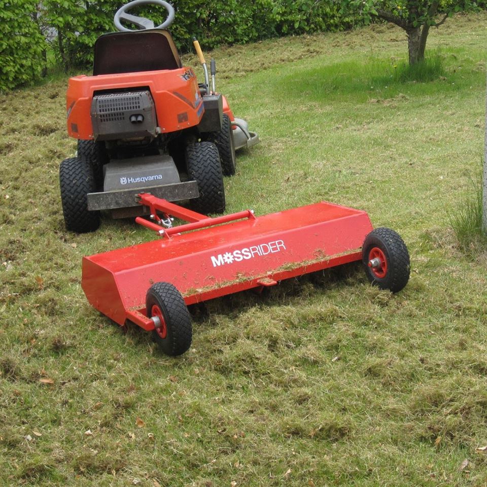 verticuteren zitmaaier